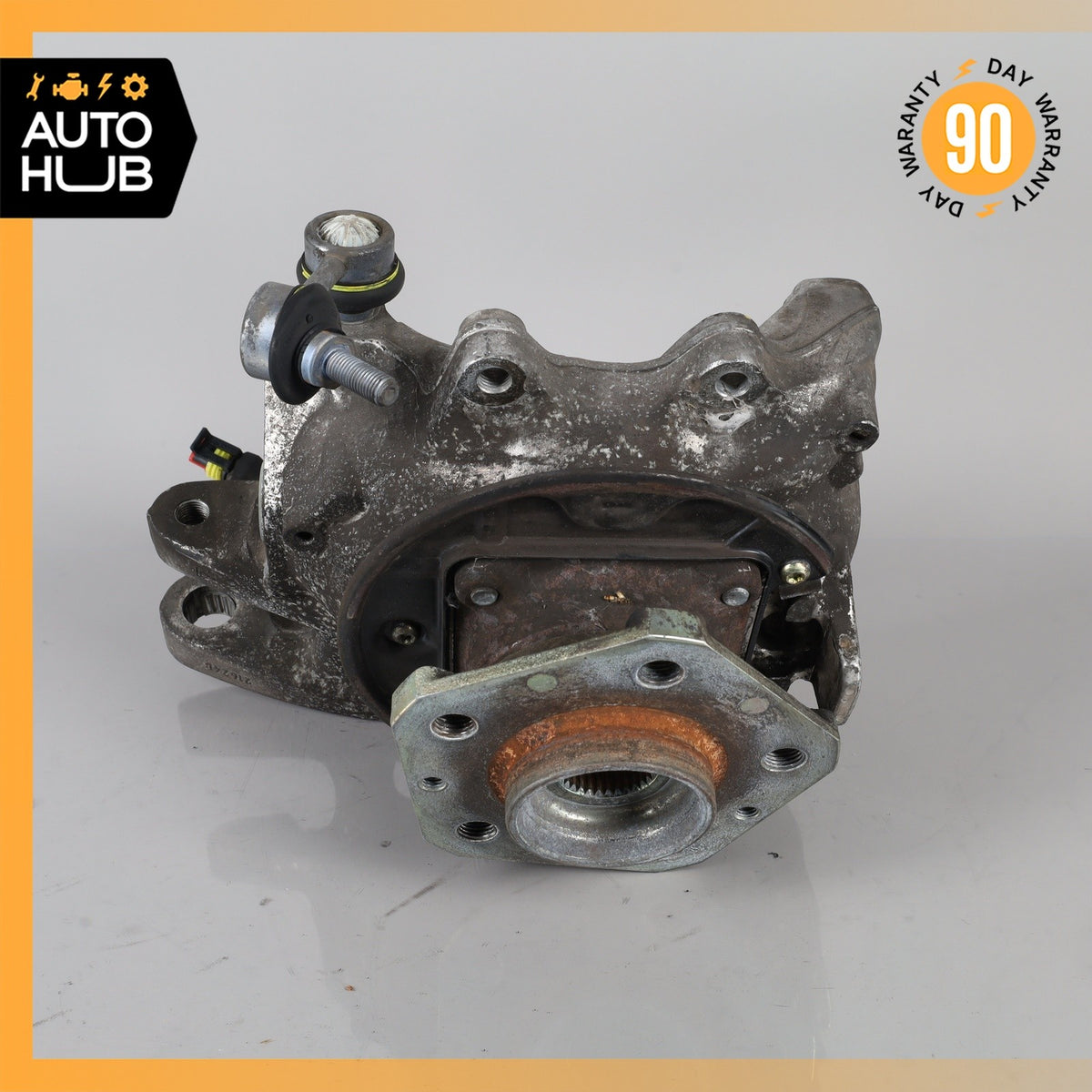 06-10 Maserati Quattroporte M139 Rear Left Side Spindle Knuckle Hub OEM 84k - photo 4