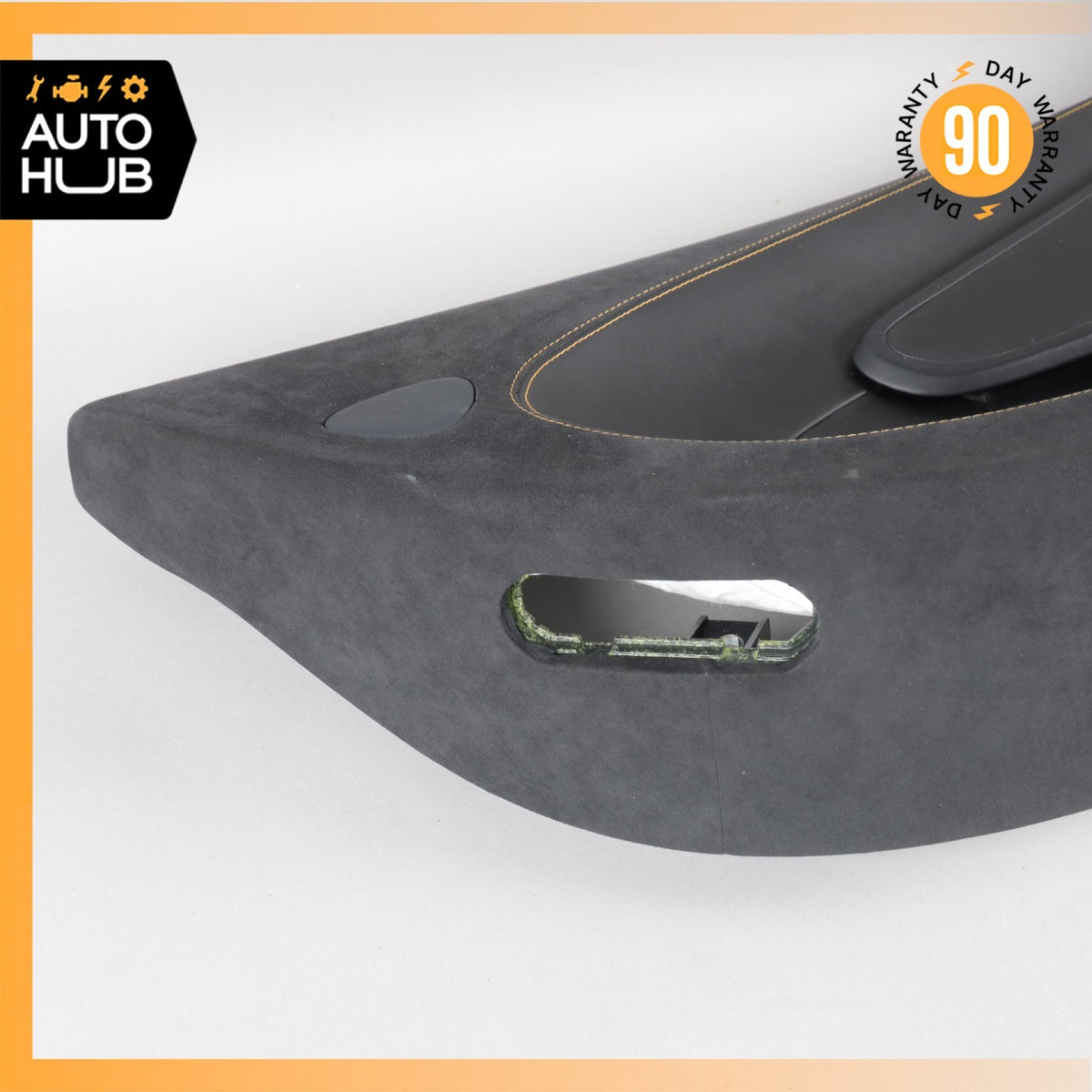 16-21 McLaren 570S 600LT Left Driver Side Interior Door Panel Suede Black OEM - photo 16