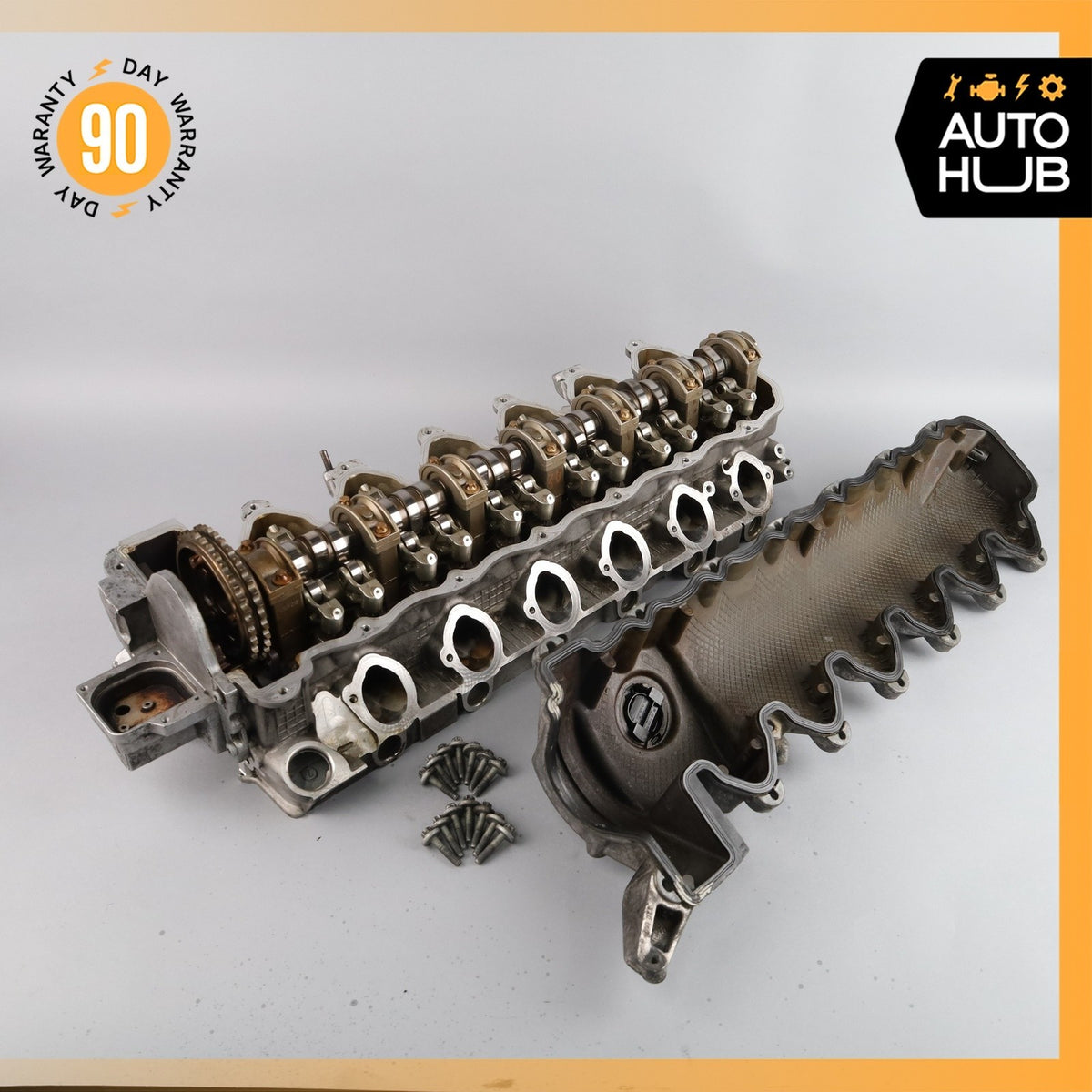 03-14 Mercedes W221 S600 CL600 Engine Motor Right Cylinder Head 2750160501 OEM - photo 2