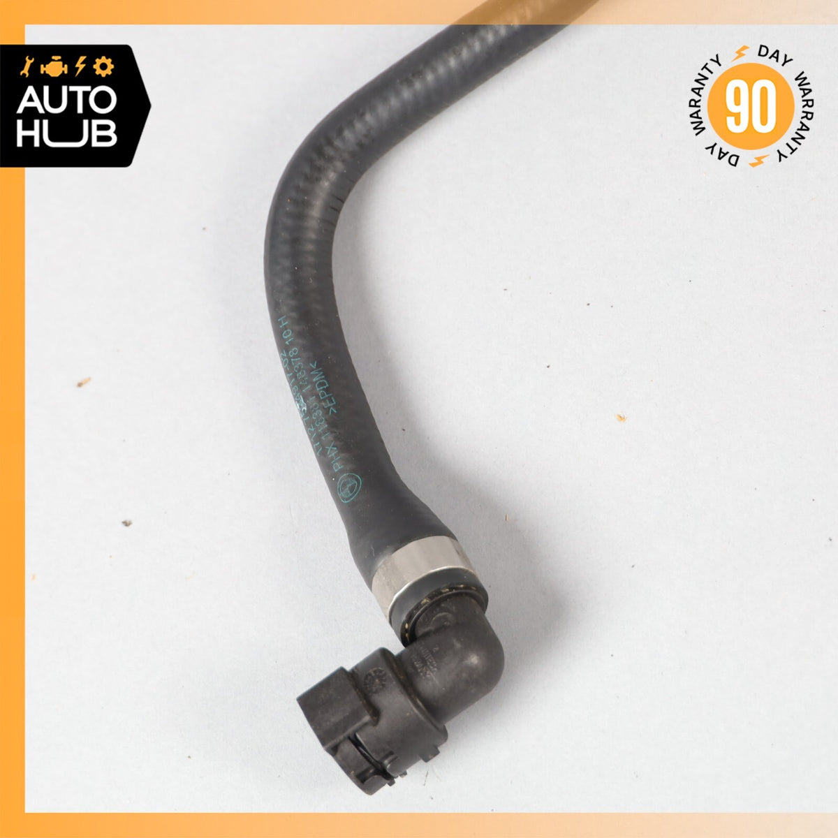 2007 BMW E64 650i N63 V8 Engine Motor Ventilation Hose Pipe 17127534917 OEM - photo 2