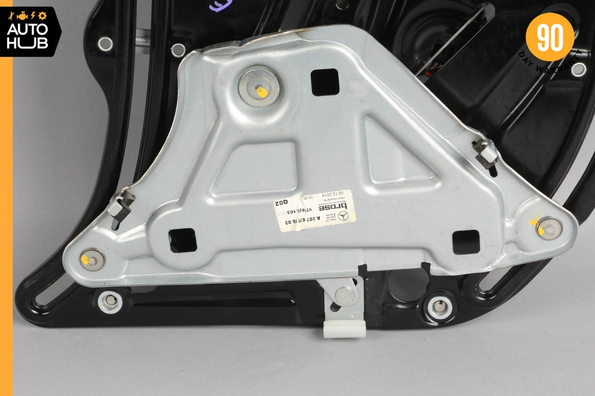 Mercedes W207 E550 E400 Convertible Rear Right Side Window Regulator W/Motor 30k - photo 4