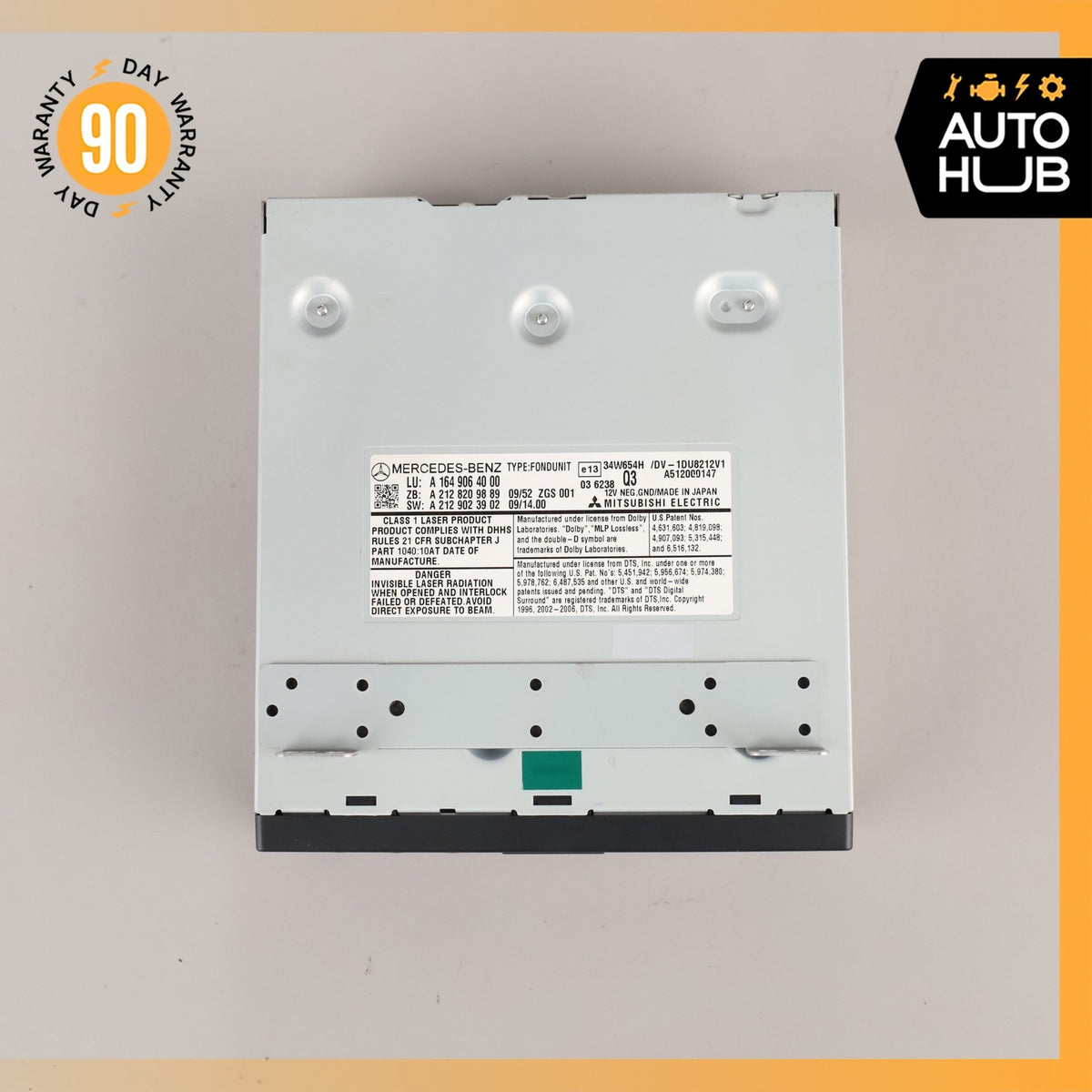 10-13 Mercedes X164 GL450 GL550 R350 DVD Video Player 1649064000 OEM - photo 8