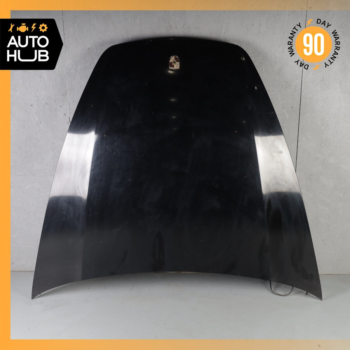 11-14 Porsche Cayenne 958 GTS Hood Panel Assembly Black OEM - photo 1