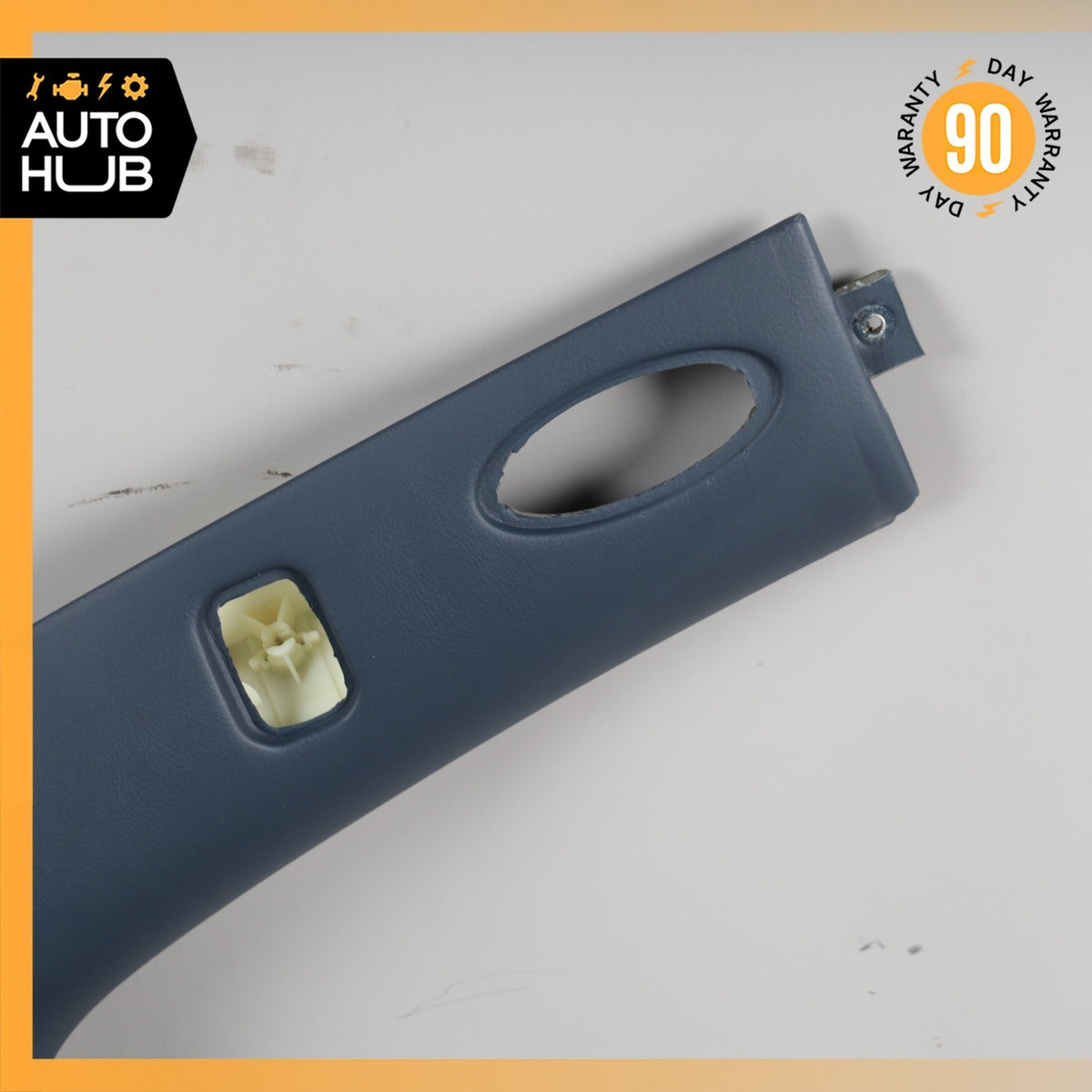 02-07 Maserati 4200 M138 Rear Left Interior Trim Panel C Pillar Blue OEM - photo 3