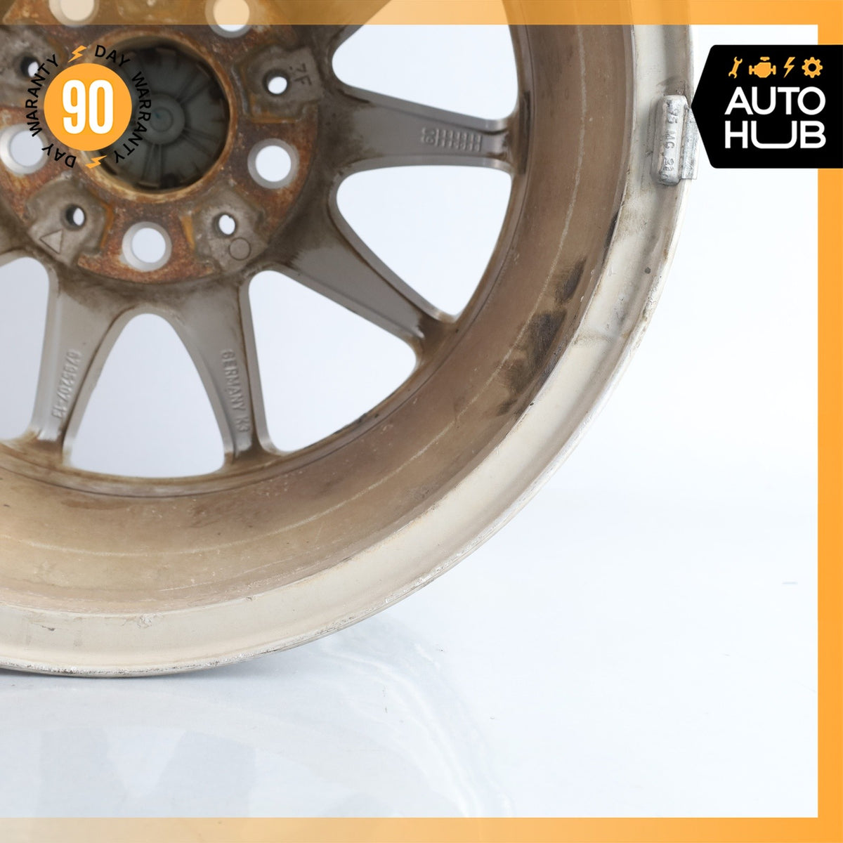 BMW E88 128i 135i 7 x 16 16" Style 360 Wheel Rim Silver 36116795207 OEM - photo 11