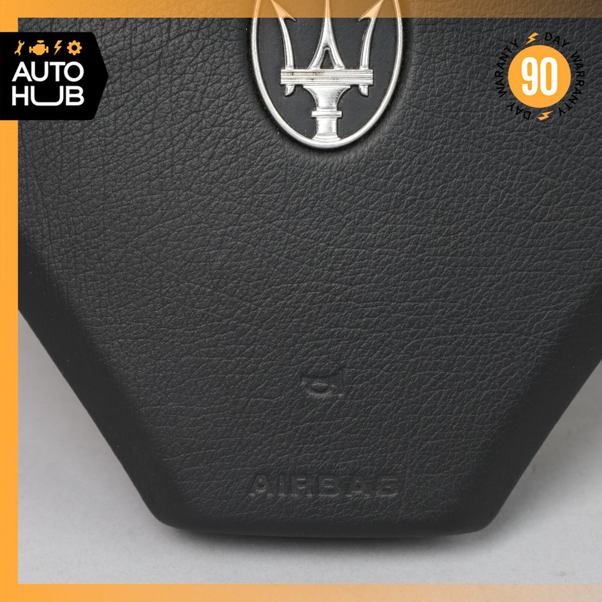 03-13 Maserati Quattroporte M139 Steering Wheel Air Bag Airbag Black OEM - photo 5