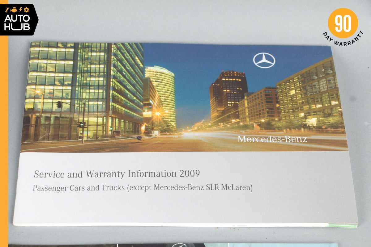 2009 Mercedes-Benz W211 E320 Owner's Operator's Manual Book Assembly OEM - photo 10