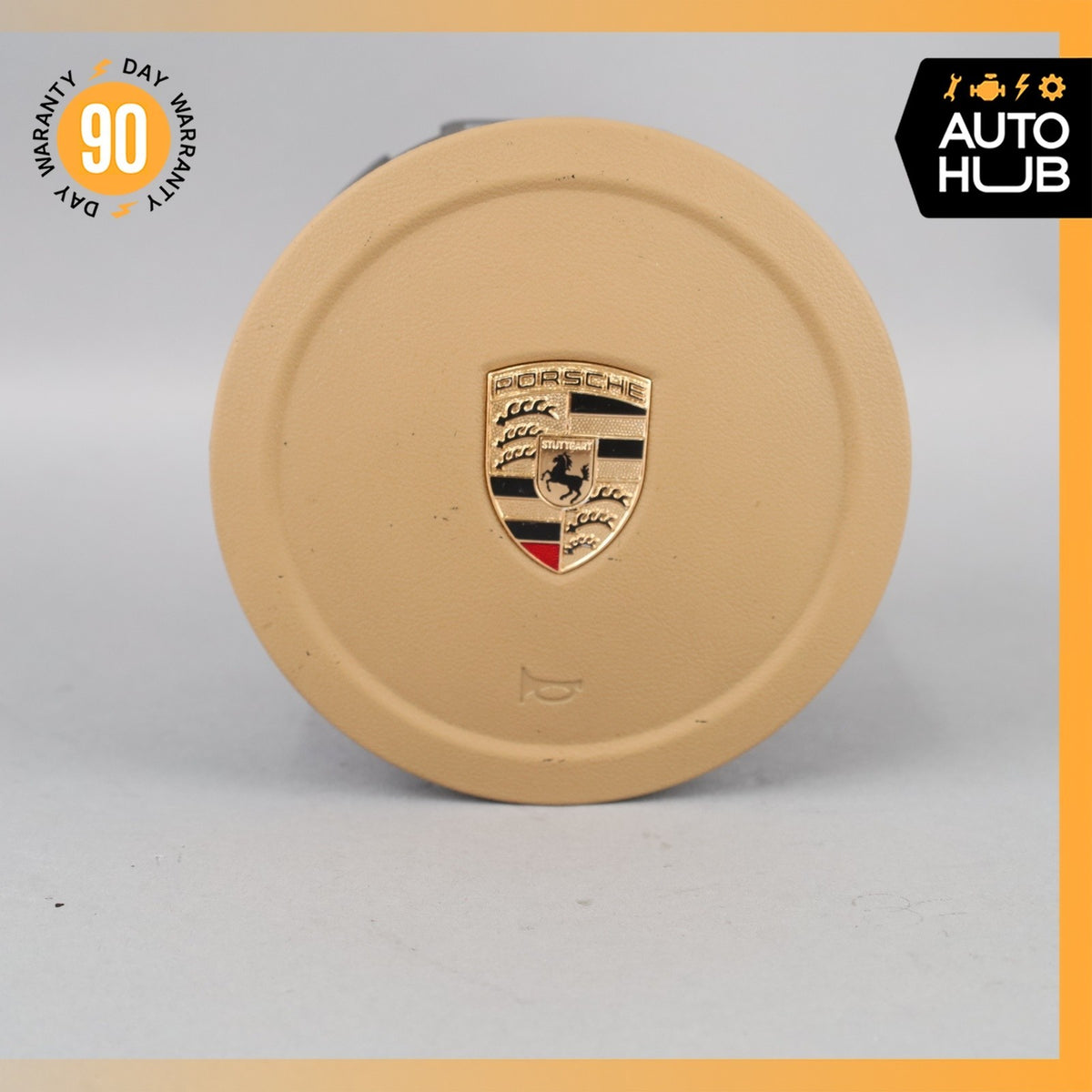 10-16 Porsche Panamera 970 Steering Wheel Airbag Air Bag Beige OEM 68k - photo 2