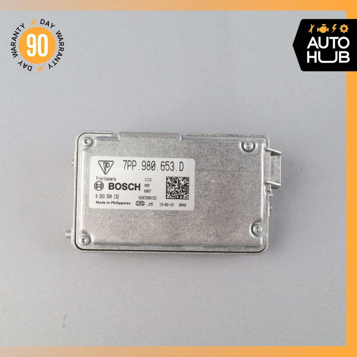 Porsche Cayenne 958 / Macan 95B Lane Assist Departure Camera 7PP980653D OEM - photo 7