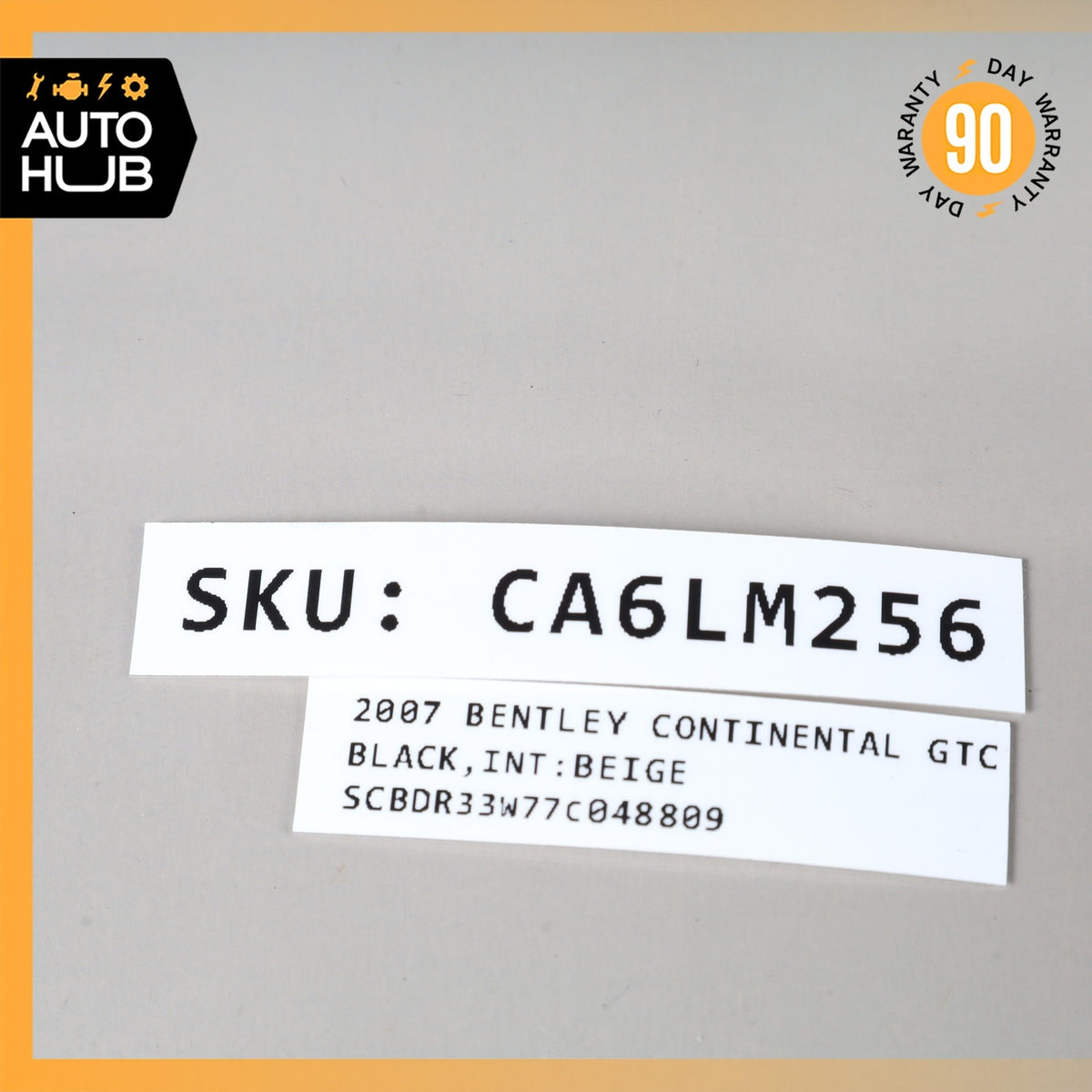 03-12 Bentley Continental GTC GT Flying Spur Anti Theft Alarm Module OEM 40k - photo 10