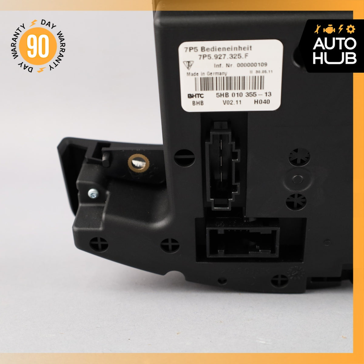 11-14 Porsche Cayenne 958 Rear Seat Heat Lock Switch Control Panel OEM - photo 8