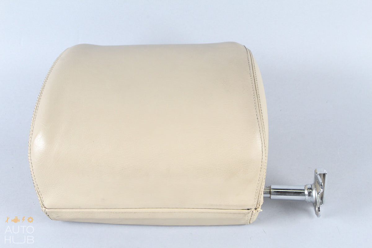 90-95 Mercedes R129 300SL 500SL Front Left Driver Headrest Head Rest Tan OEM - photo 4