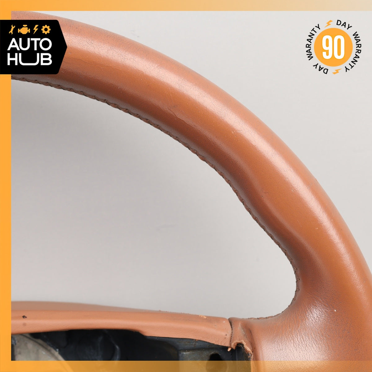03-10 Bentley Continental GT GTC Flying Spur Driver Steering Wheel Brown OEM 87k - photo 6