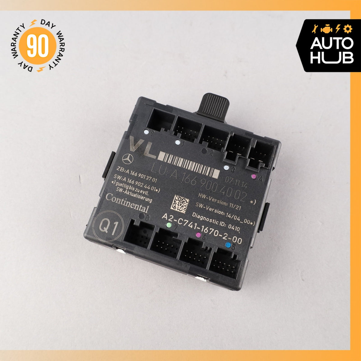 12-20 Mercedes W117 CLA250 GLA250 Front Left Side Door Control Module OEM - photo 2