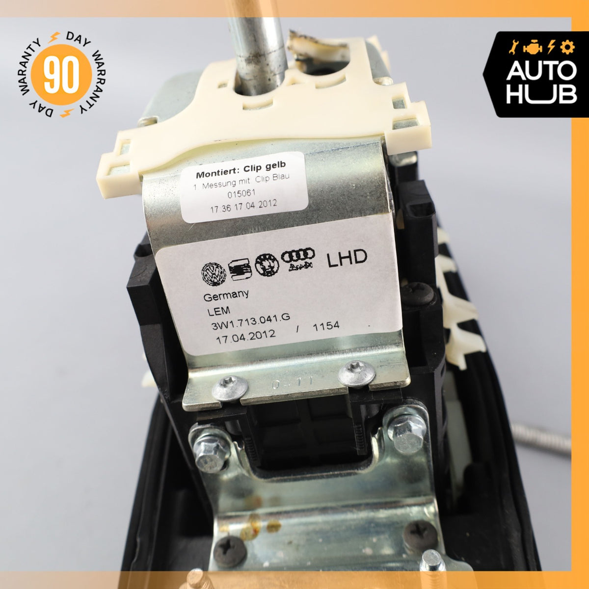 12-18 Bentley Continental GT GTC Floor Shifter Gear Shift Selector Box OEM 73k - photo 11