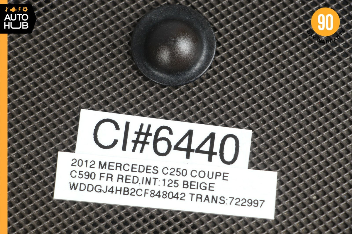 12-14 Mercedes W204 C250 C300 Dashboard Dash Board Speaker Cover Grill OEM - photo 12