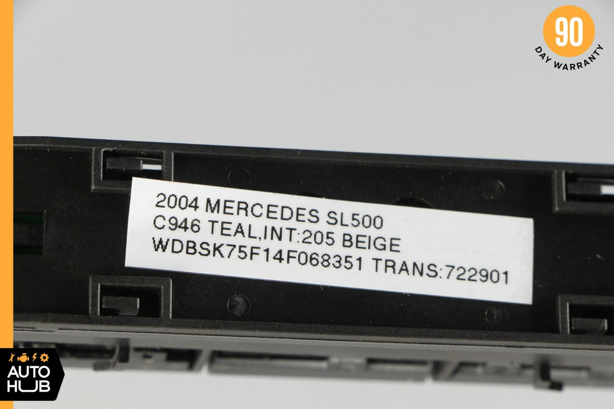 03-08 Mercedes R230 SL500 SL55 Center Console ESP Parking Control Switch OEM - photo 6