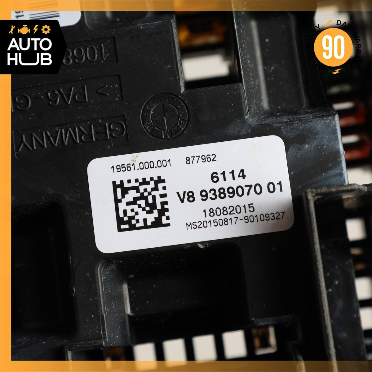 12-18 BMW F30 320i 328i 335i M3 Rear Trunk Power Distribution Fuse Relay Box OEM - photo 11