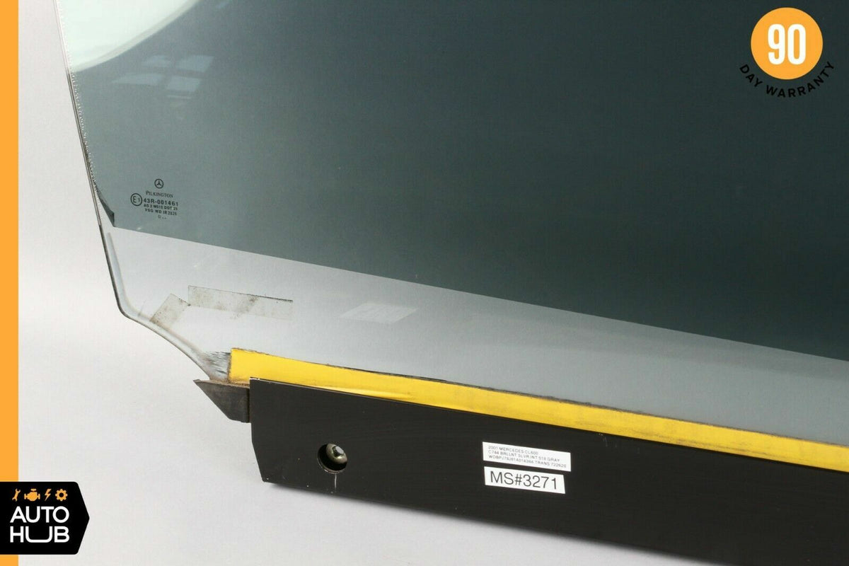 00-06 Mercedes W215 CL600 CL55 AMG Front Right Side Door Window Glass OEM - photo 7