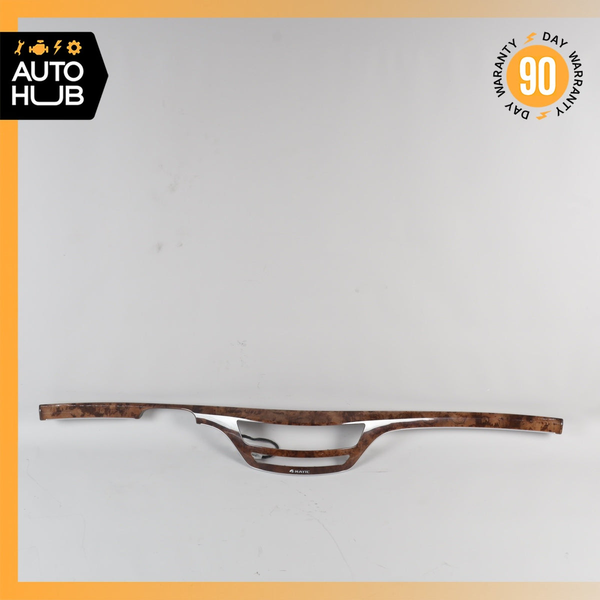 07-13 Mercedes W221 S550 S350 Dashboard Center Trim Molding 2216805471 Wood OEM - photo 1