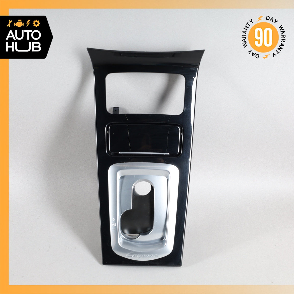 11-18 Porsche Cayenne 958 Hybrid S Center Console Shifter Trim Bezel OEM - photo 1