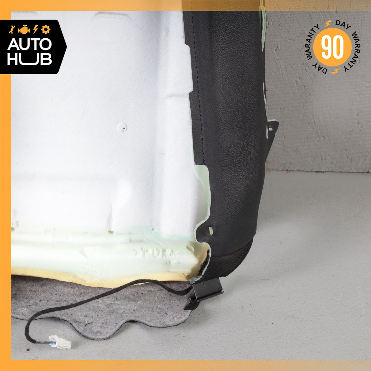 10-13 Mercedes W212 E350 E400 Front Right Seat Cushion Top Upper Black OEM - photo 13