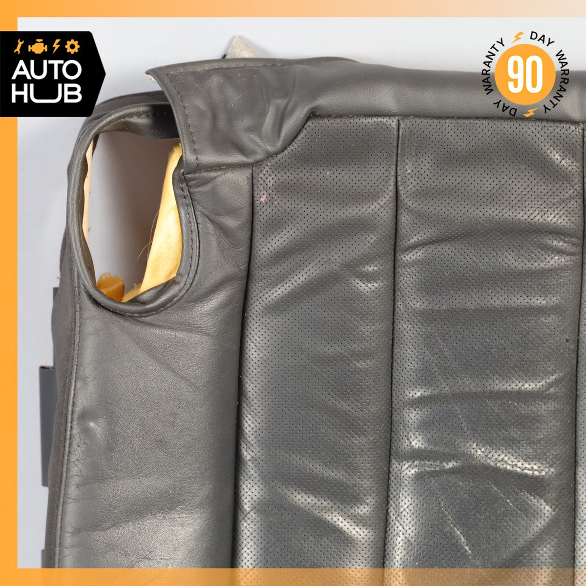 04-08 Cadillac XLR Left Driver Side Bottom Lower Seat Cushion Black OEM - photo 2