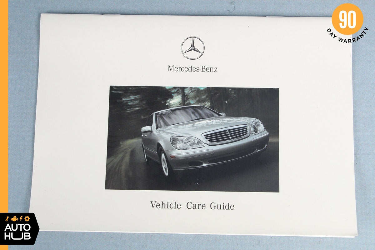 2000 Mercedes-Benz W208 CLK320 Operator's Owner's Manual Book Assembly OEM - photo 5
