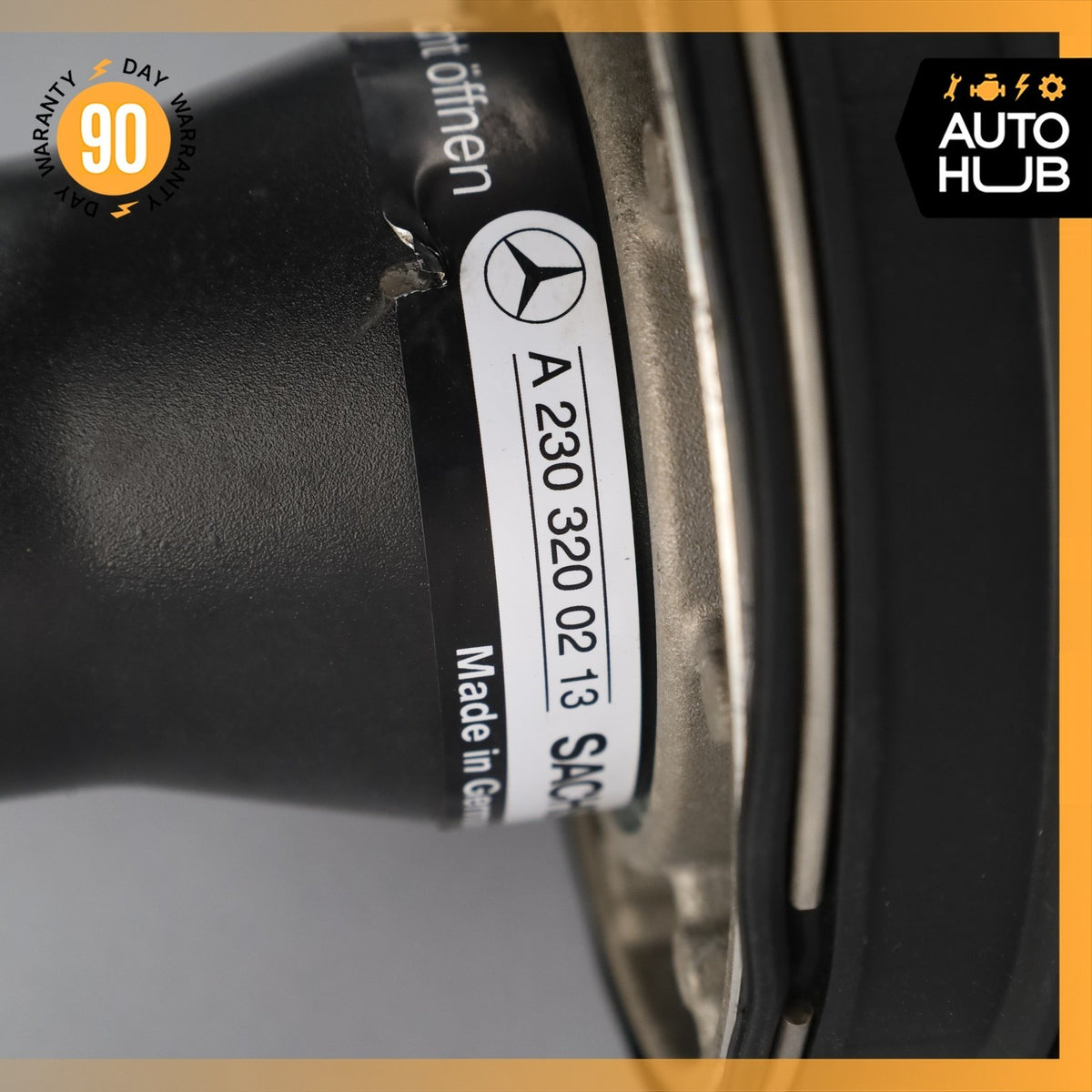 03-06 Mercedes R230 SL500 Rear Left & Right Hydraulic Shock Strut Set of 2 OEM - photo 10