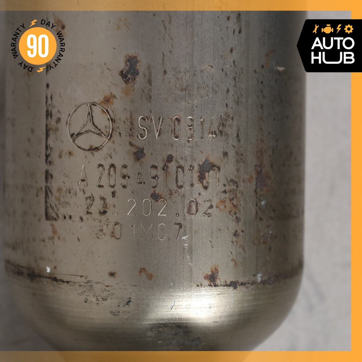 Mercedes W209 CLK350 C350 RWD Engine Exhaust Downpipe Left & Right Side Set OEM - photo 9