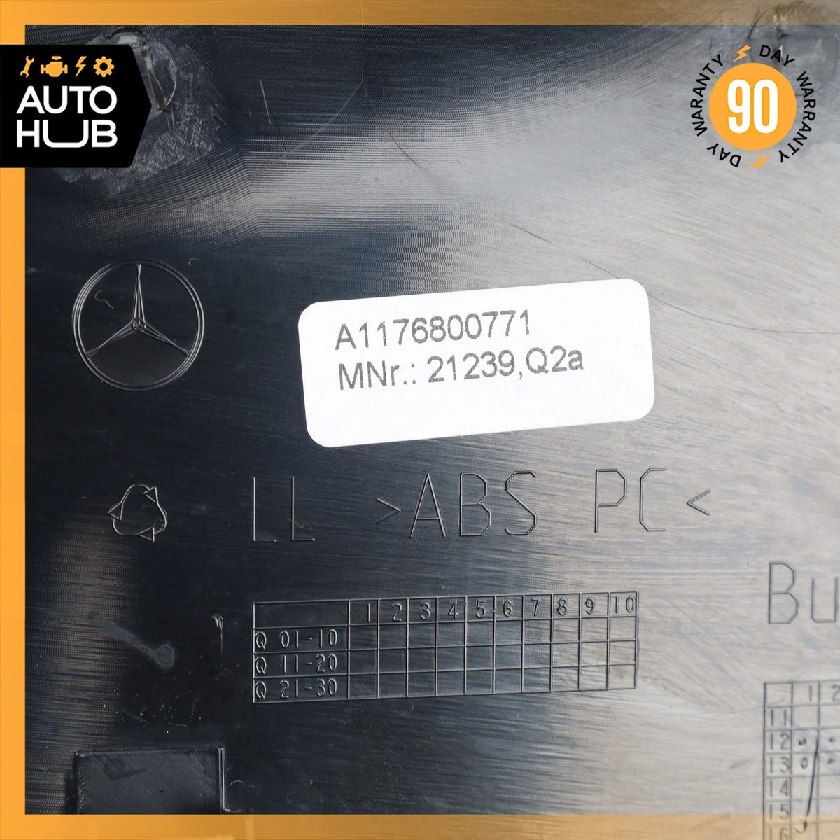 Mercedes W117 CLA250 Dashboard Center Vent Cover Panel Trim Bezel OEM - photo 20