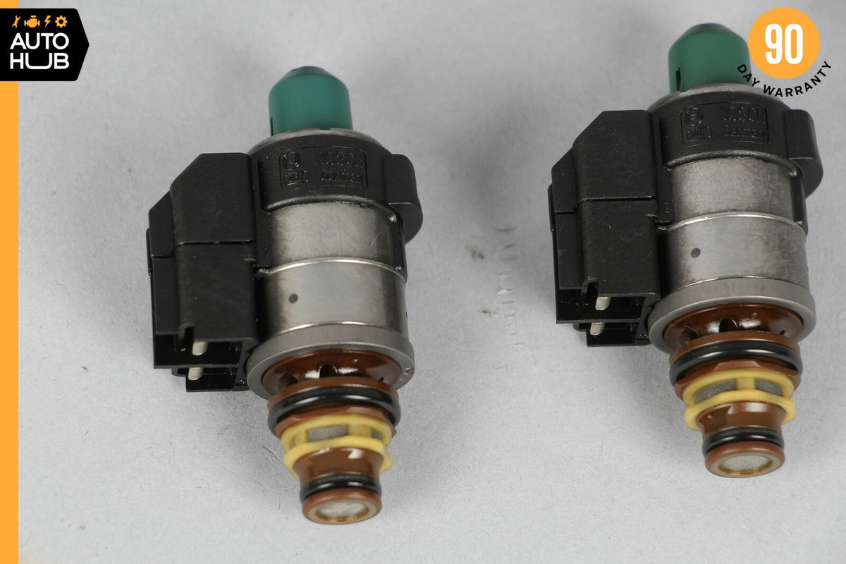 Mercedes R350 CL550 722.9 Transmission Solenoid Valve Blue & Black Caps Set of 8 - photo 10