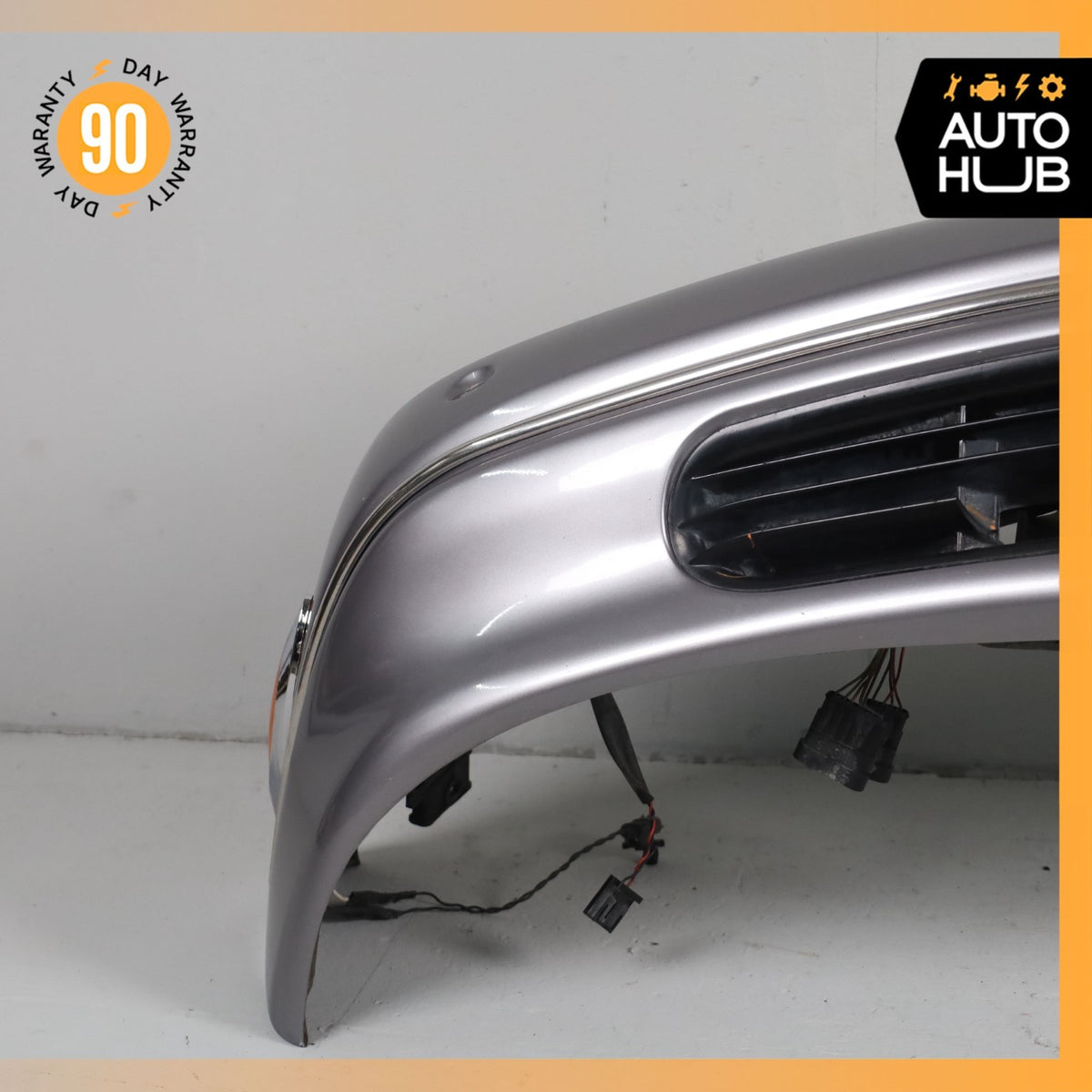 00-02 Rolls Royce Silver Seraph Front Bumper Cover Assembly Silver OEM - photo 15