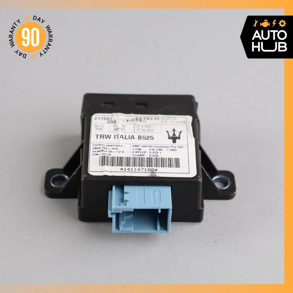 03-13 Maserati Quattroporte M139 Power Steering Chassis Control Module Unit OEM - photo 5