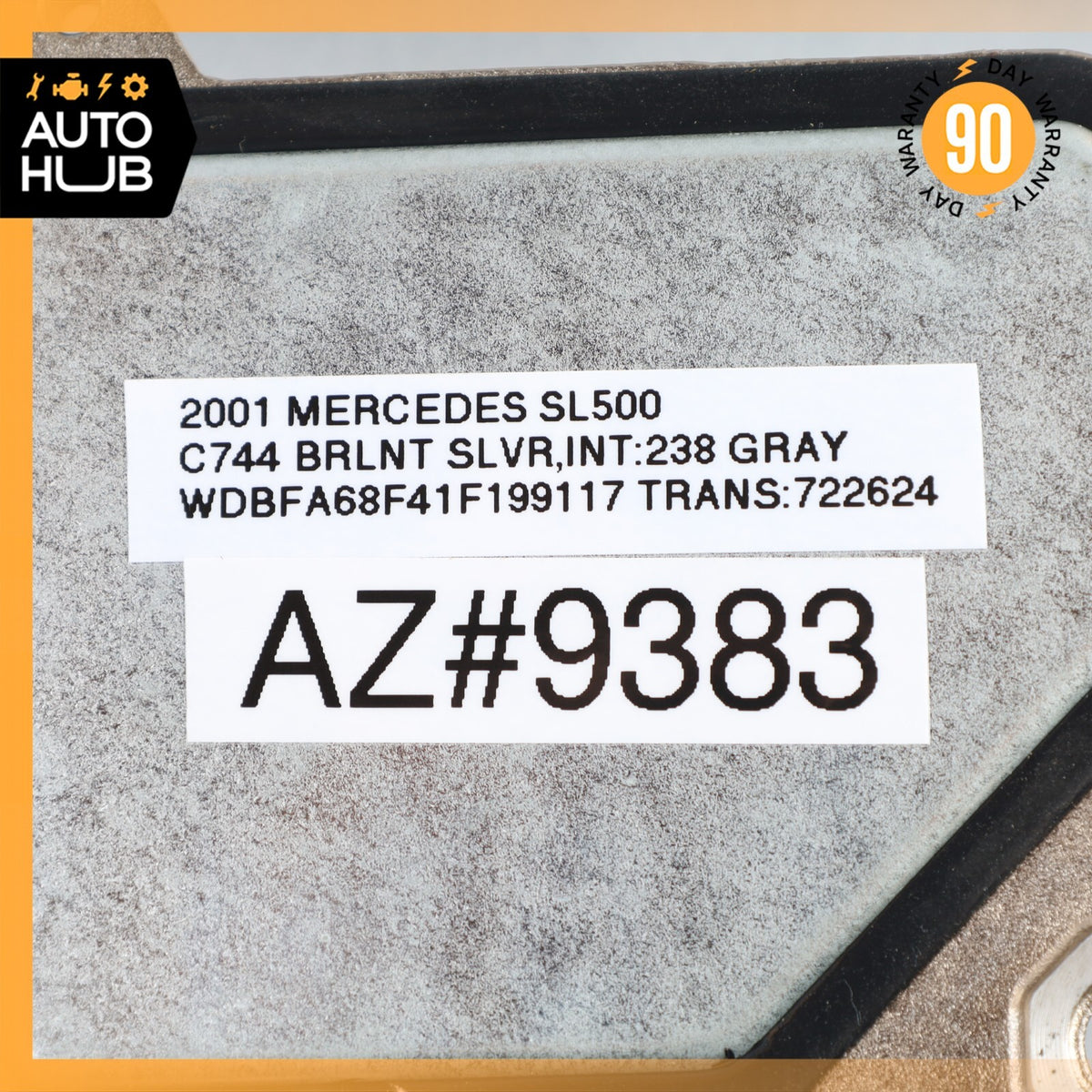 96-02 Mercedes R129 SL500 S420 CLK430 Yaw Turn Rate Sensor 0005426518 OEM - photo 6