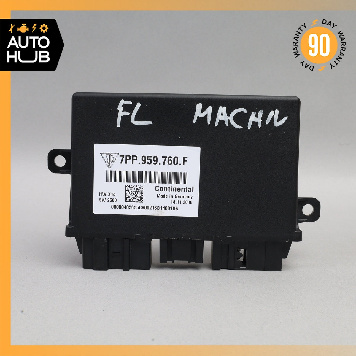 Porsche Macan 95B Front Left or Right Side Seat Control Module 7PP959760F OEM - photo 5
