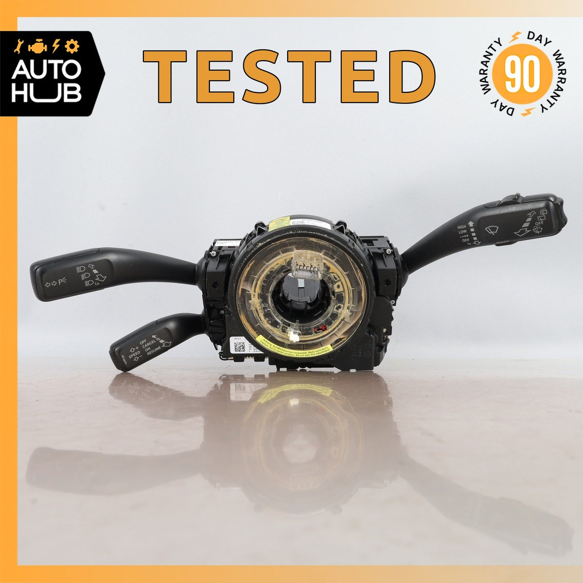 09-12 Audi 8R Q5 Steering Column Control Switch Clockspring OEM - photo 1