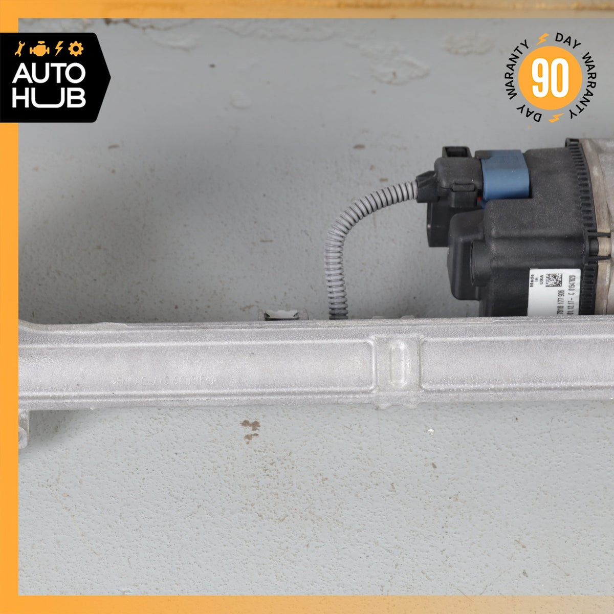 17-19 Chevrolet Corvette Gran Sport Electric Power Steering Rack & Pinion OEM 7k - photo 4