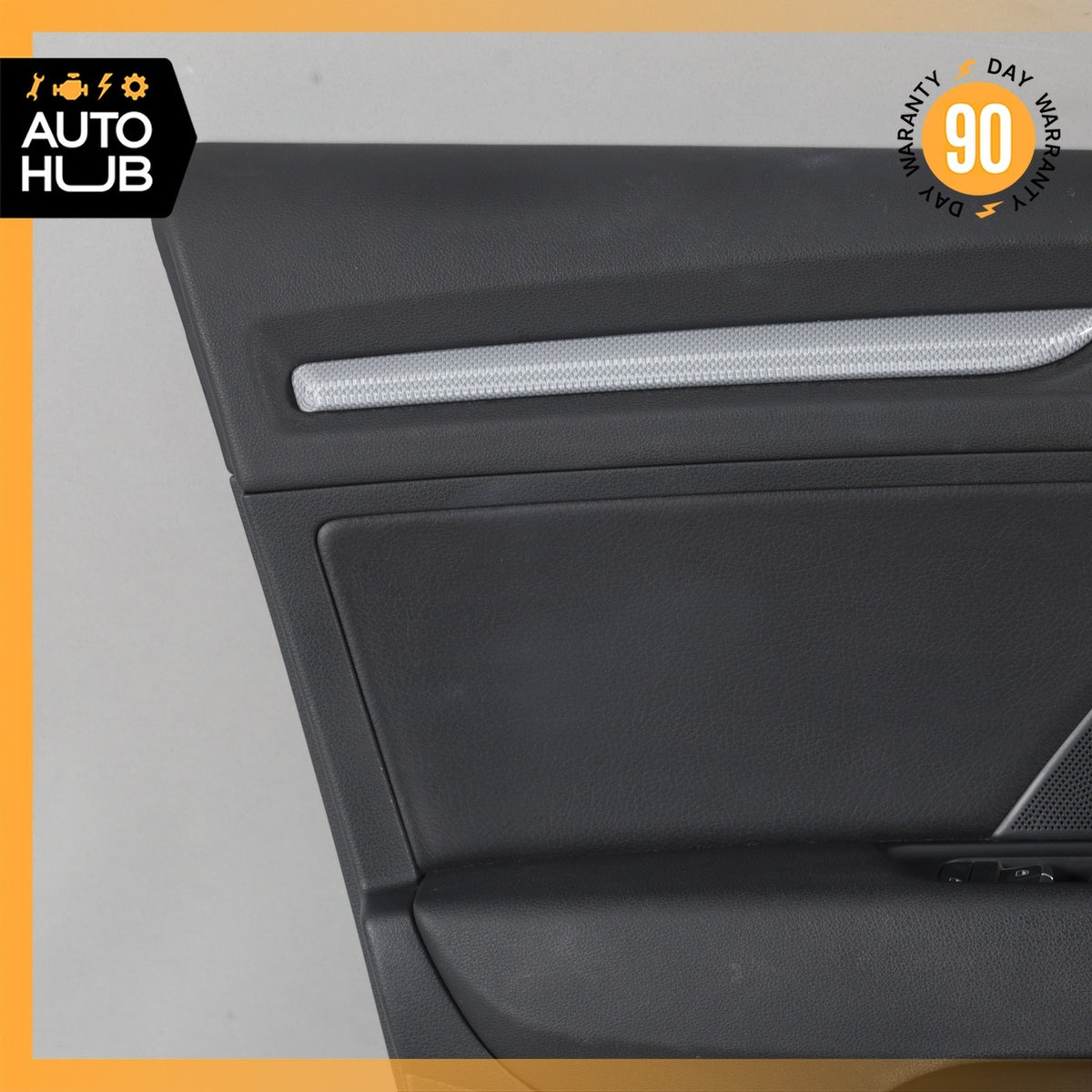 16-18 Audi 8V A3 E-Tron Front Left Driver Side Door Panel Black OEM 78k - photo 5