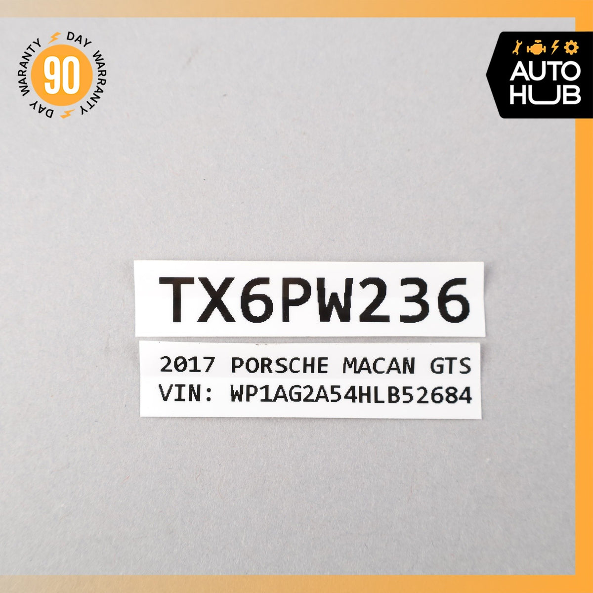 15-18 Porsche Macan 95B GTS Rear Left Side Inner Tail Light Lamp 95B945093C OEM - photo 15