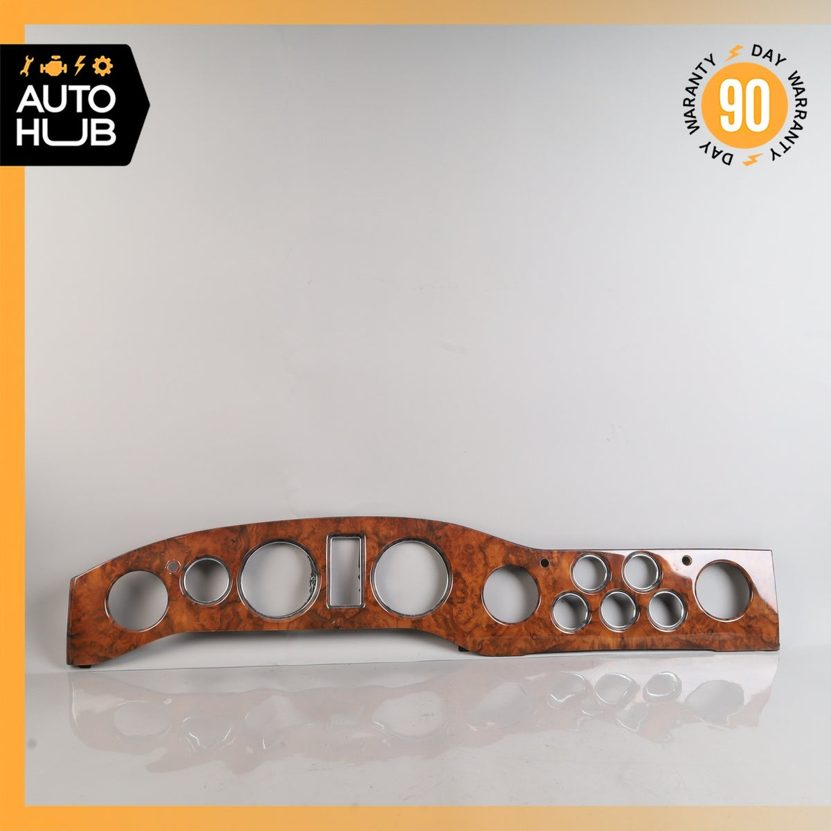99-04 Bentley Arnage Dashboard Center Console Panel Trim Wood OEM 50k - photo 2