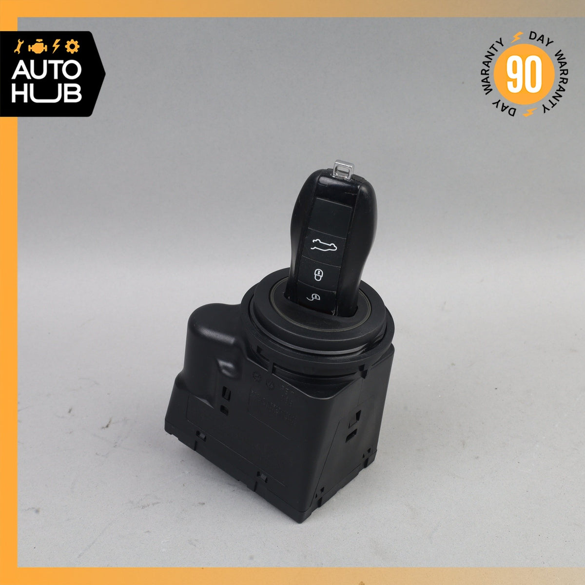 11-18 Porsche Cayenne 958 Start Ignition Switch Module w/ Key OEM - photo 1