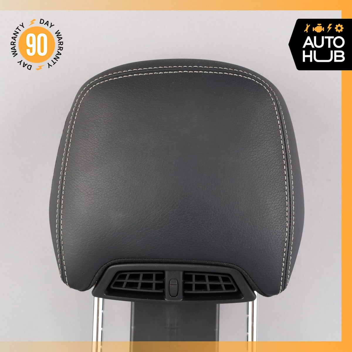 11-13 Mercedes W207 E350 E550 Front Seat Cushion Headrest Head Rest Black OEM - photo 2