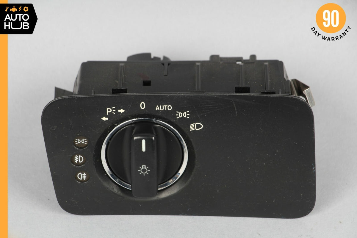 06-11 Mercedes W219 CLS550 CLS55 AMG Headlight Control Switch Black OEM - photo 1