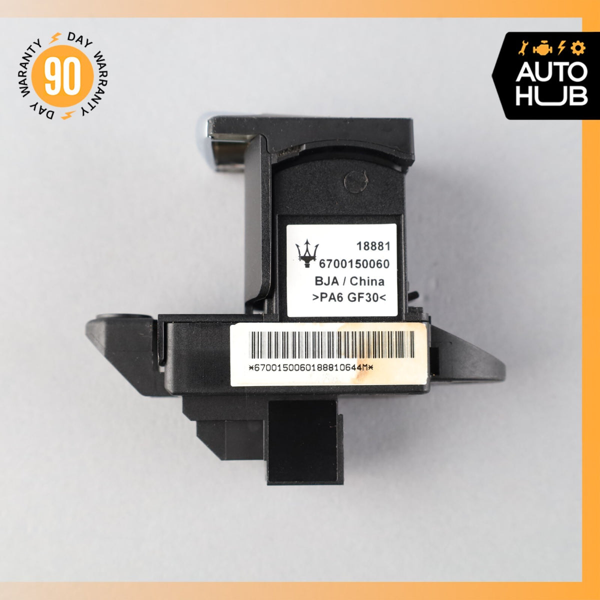14-17 Maserati Quattroporte S Q4 Electronic Parking Button Switch 6700150060 OEM - photo 7