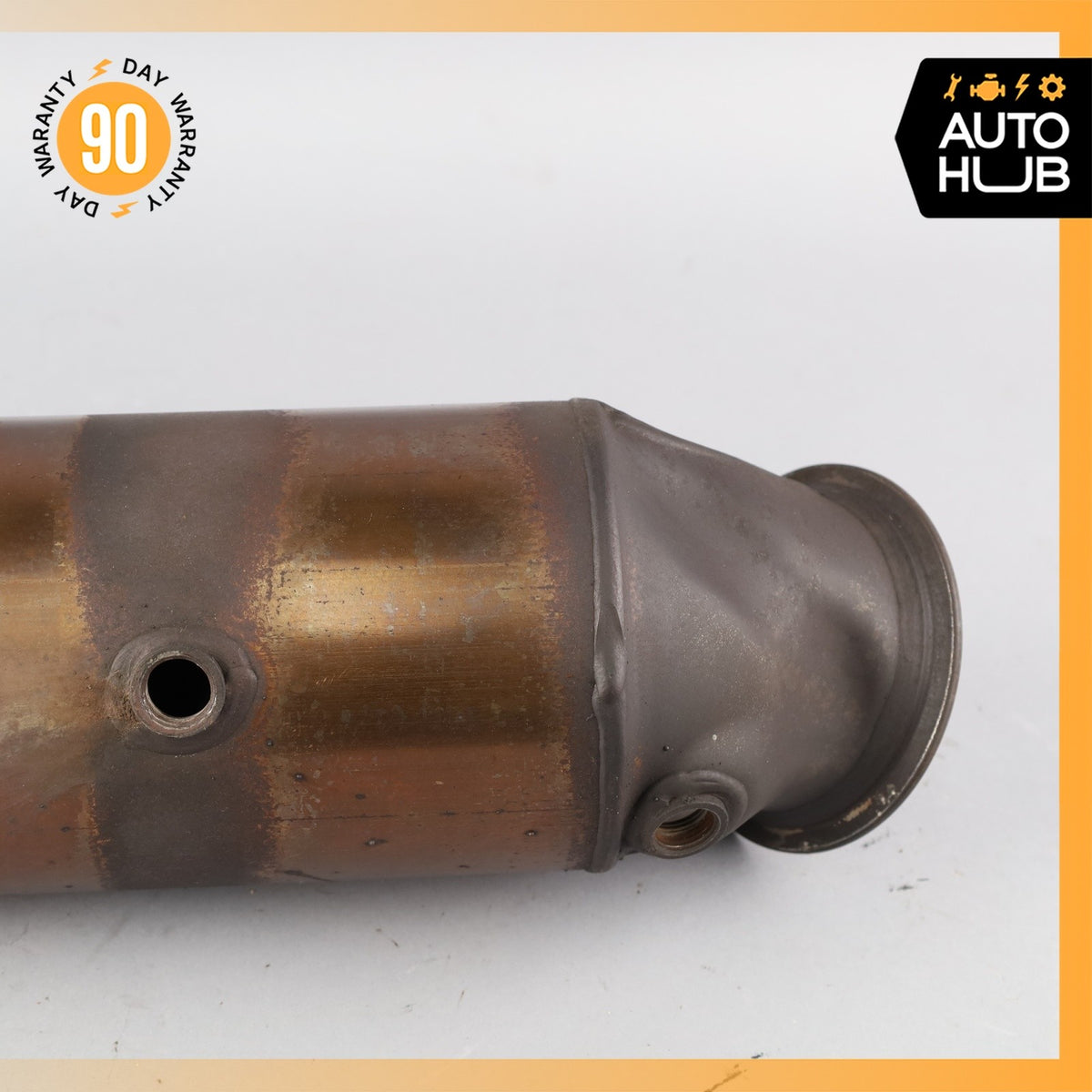 14-19 BMW F15 X5 X6 35i 535i 640i N55 3.0L Exhaust Downpipe 8603905 OEM 86k - photo 10
