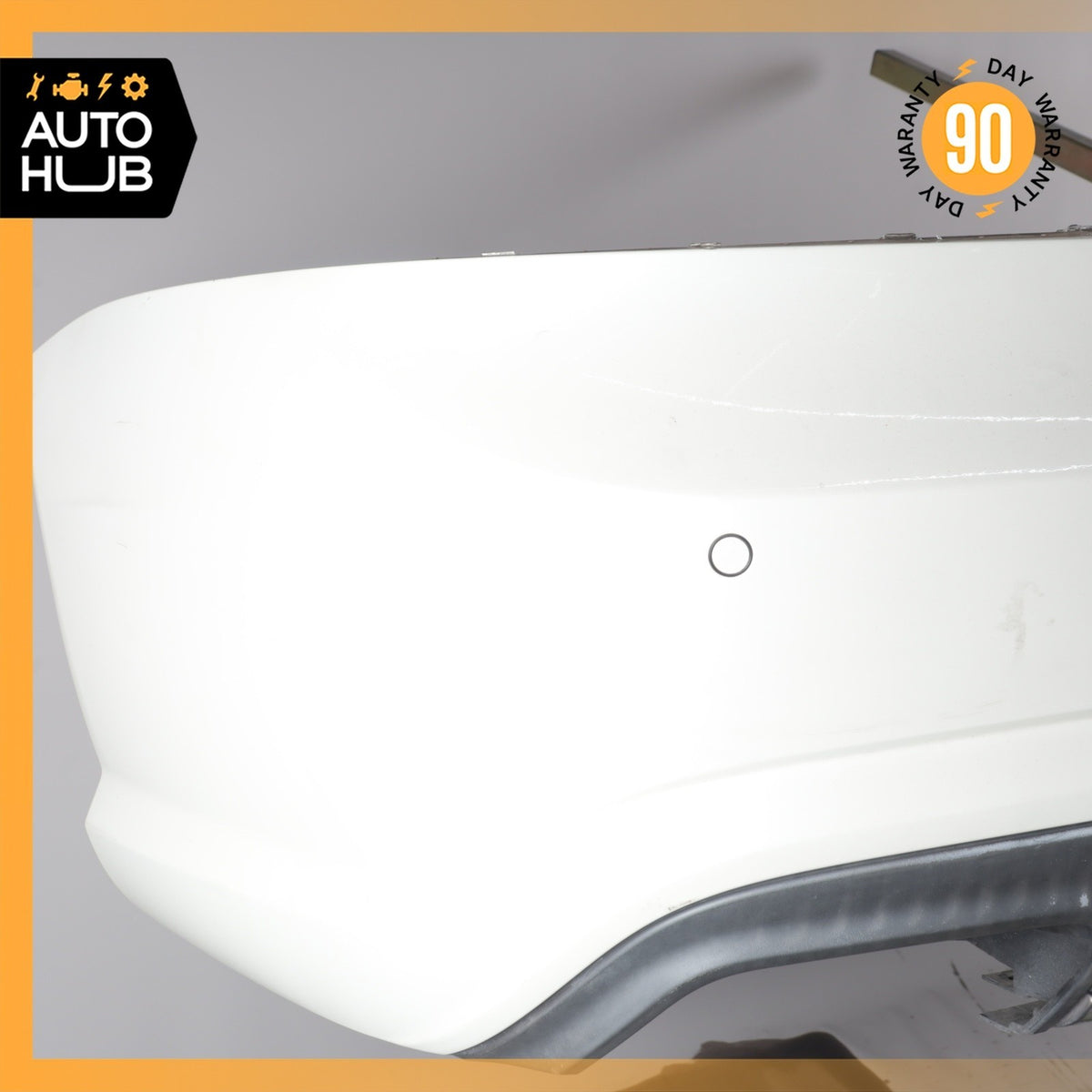 13-16 Mercedes R231 SL550 AMG Sport Rear Bumper Cover Assembly Diamond White OEM - photo 9