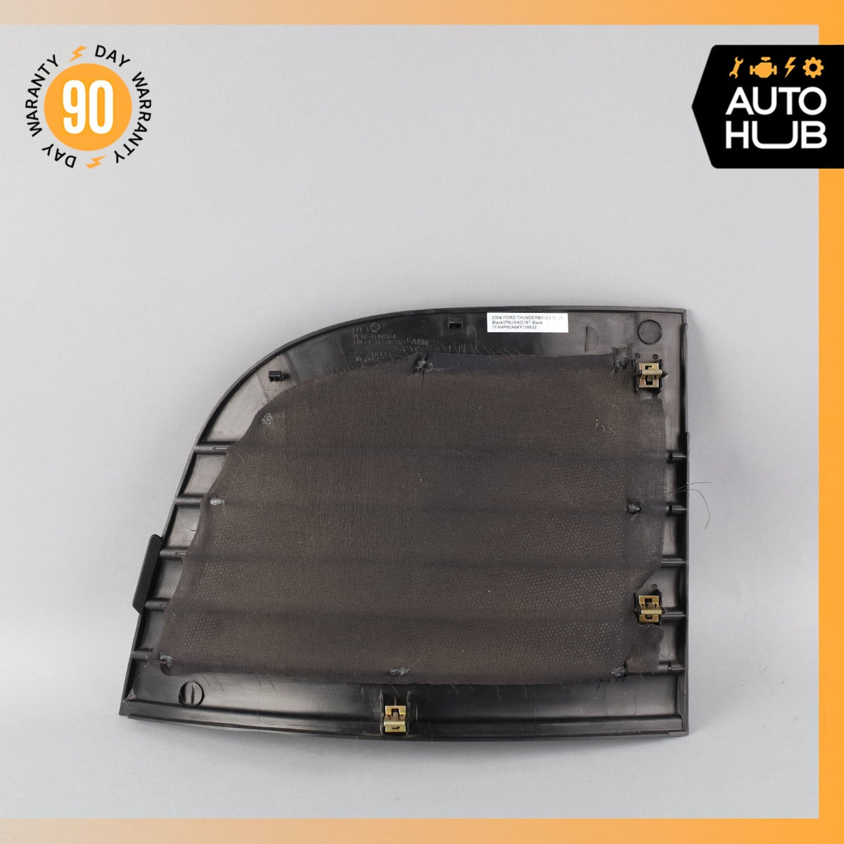 02-05 Ford Thunderbird Rear Left Driver Side Speaker Grill Cover OEM - photo 6