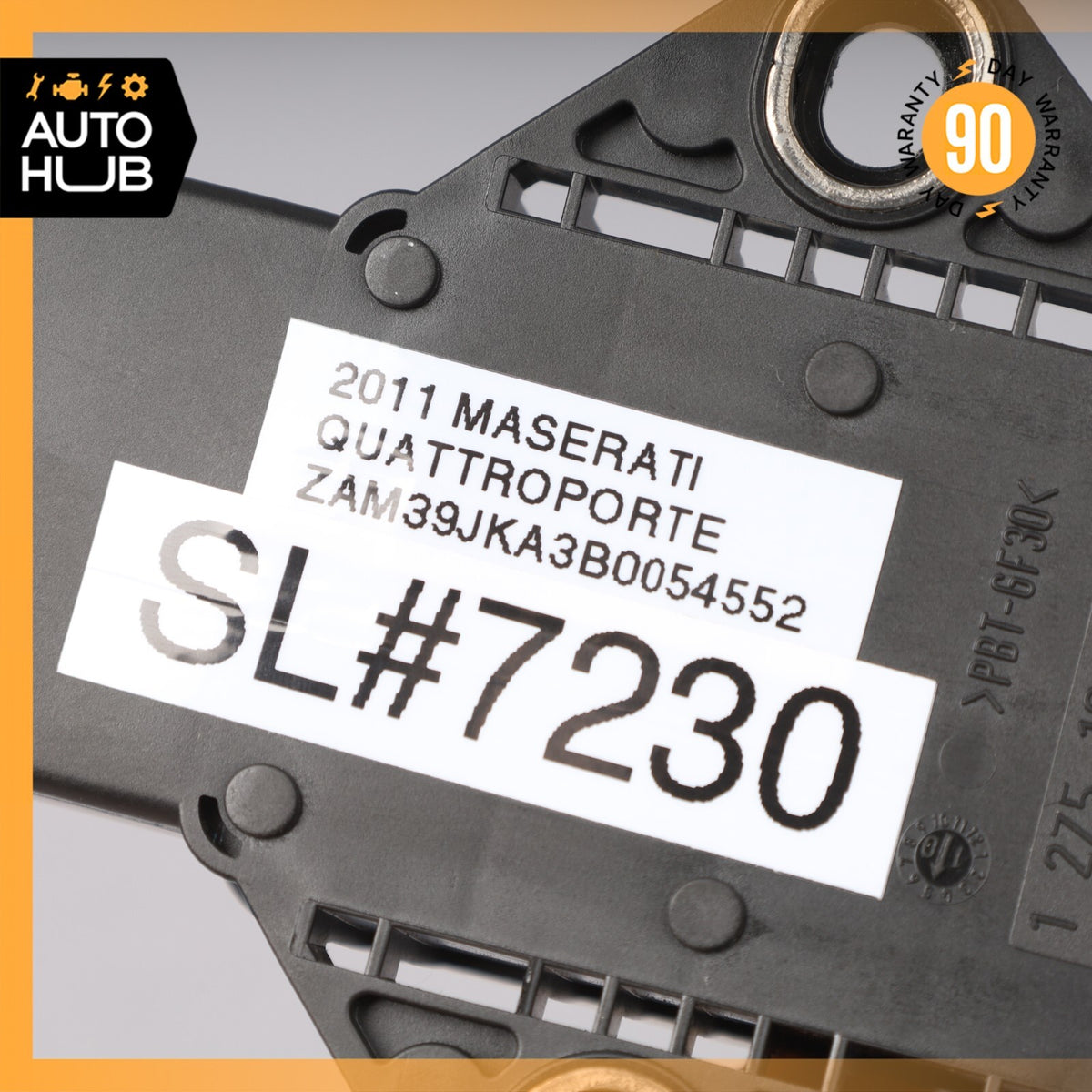 03-19 Maserati Quattroporte Gran Cabrio GranTurismo Yaw Turn Rate Sensor OEM 61k - photo 7