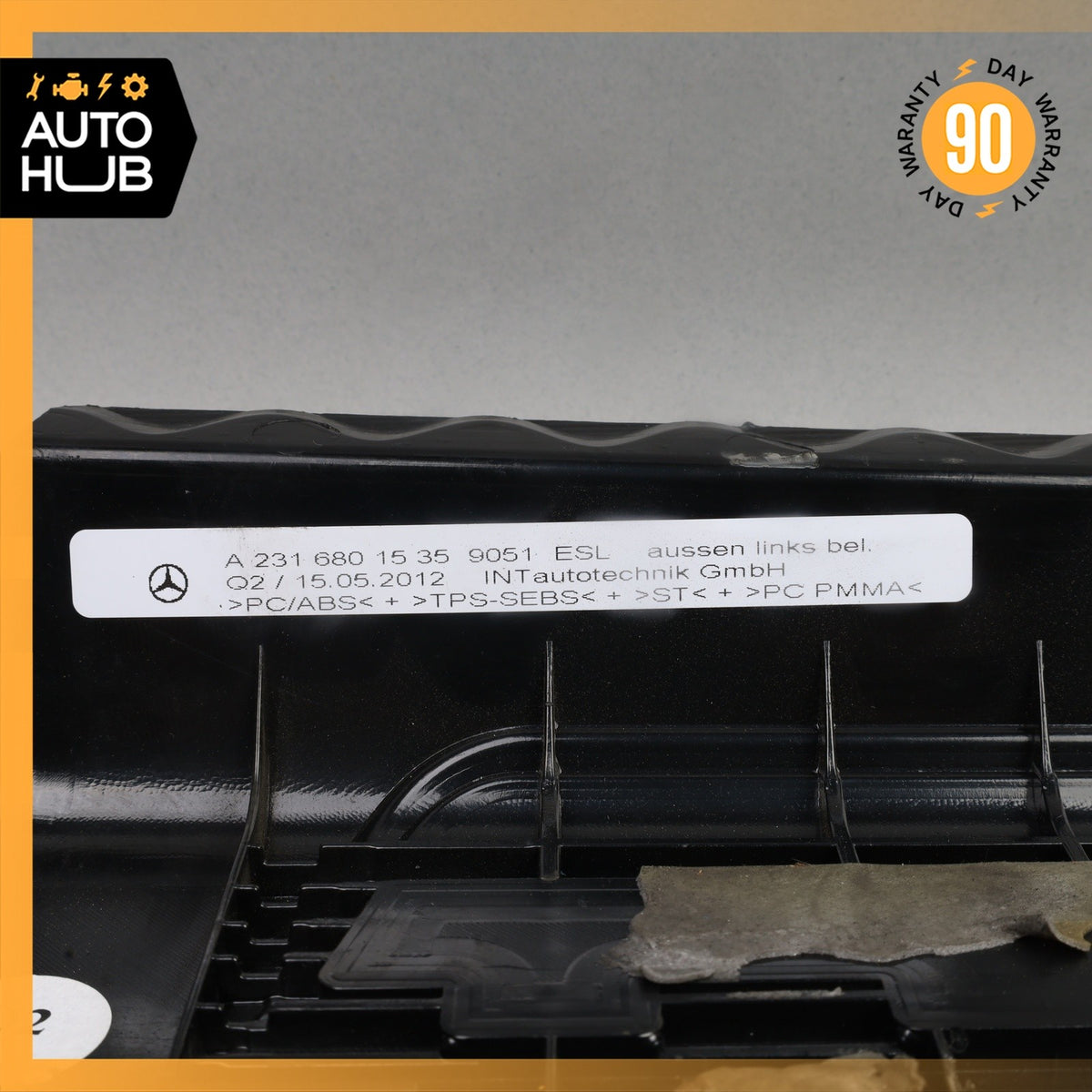 13-20 Mercedes R231 SL550 SL450 Left Side Door Step Sill Illuminated OEM - photo 6